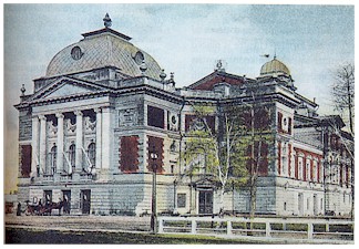 Old picture of the theatre, photo off the 1893